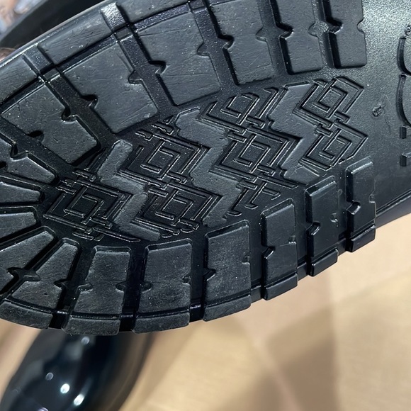 Ugg Sienna Rubber Rain Boots Black Pull On Women’s Size US 6 - Picture 5 of 10